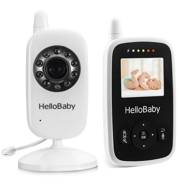 Hello Baby HB20 Wireless Video Baby Monitor with Digital Camera , Night