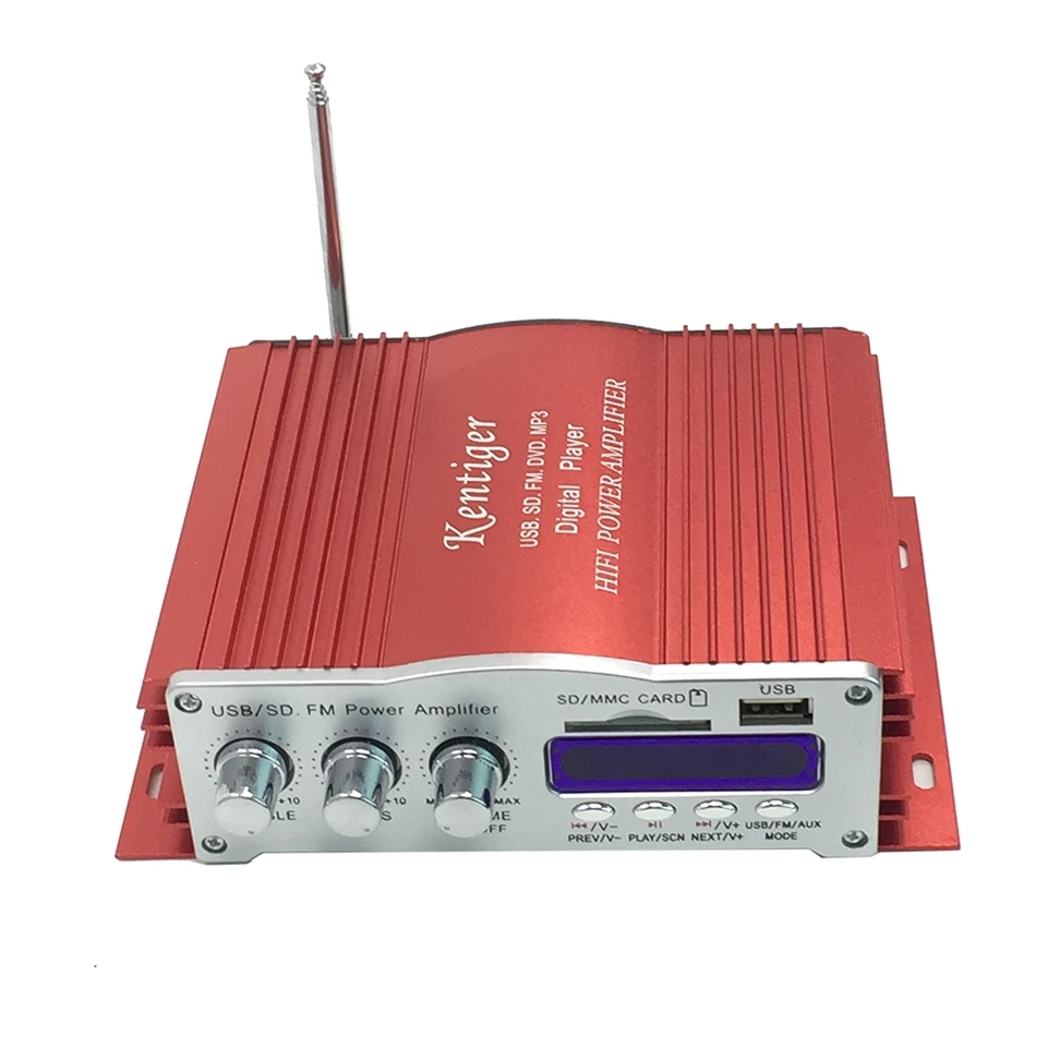 

Kentiger 4-Channel IR Control FM MP3 USB Playback Digital Audio Amplifier