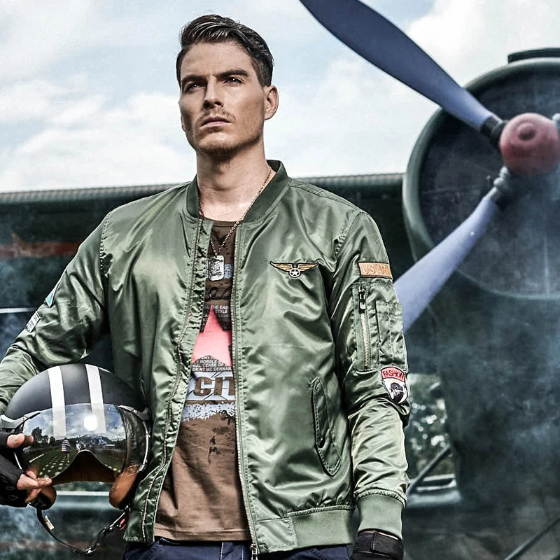 

Military Tactical Jacket Men Mens Air Force MA1 Bombers Windbreaker Varsity Flight Jacket Spring Coat Plus Size 5XL 6xl Clothes