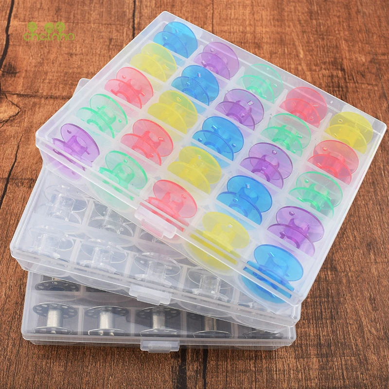 

Chainho,Empty Sewing Bobbins Spools for Sewing Machine Thread/DIY Sewing Tools & Accessory/25pcs/box