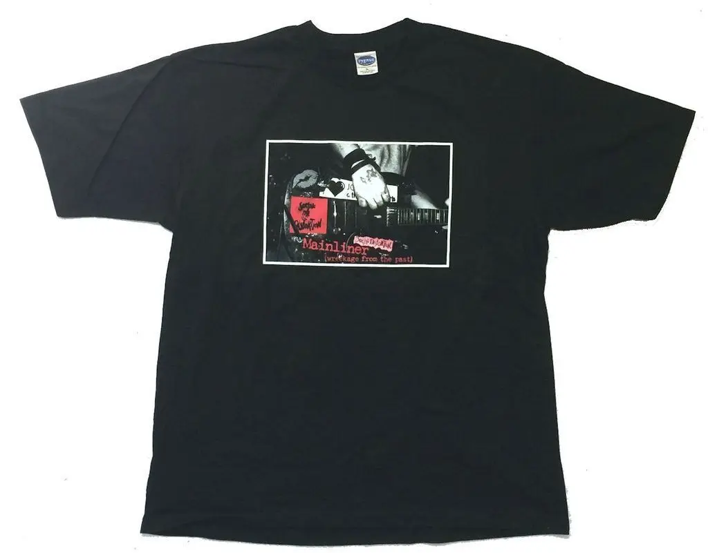 Social Distortion Mainliner Wreckage From The Past Black T Shirt New ...