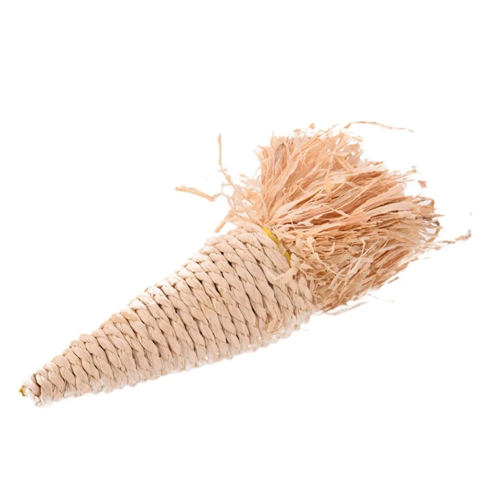 14 см Мелких Животных Жевать Игрушка натурального трава морковь для Кролик Хомяк морской свинки для зубов Тематические товары про рептилий