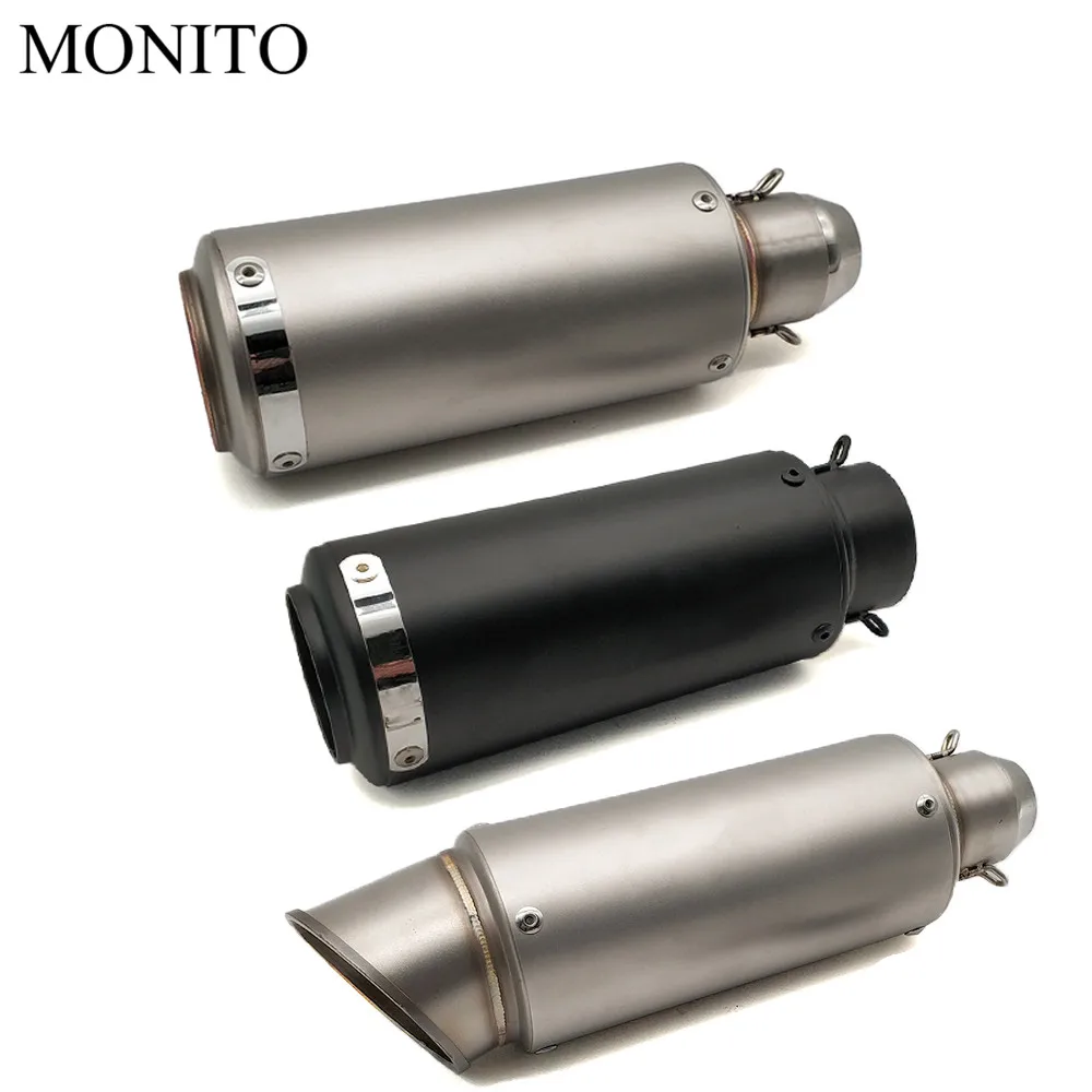 Motocicleta Universal SC de escape modificado silenciador de escape DB asesino para bmw s1000xr s1000r 125 s1000rr honda nc750x cb190r