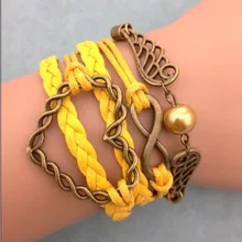 1 шт. бесконечности браслет, браслет ручной работы, браслет, подарок для друга, браслет 3113 мини-заказ 10