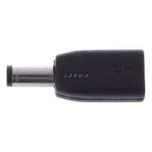 DC 5,5x2,1 мм штекер для Micro USB гнездовой разъем адаптер Зарядка конвертер