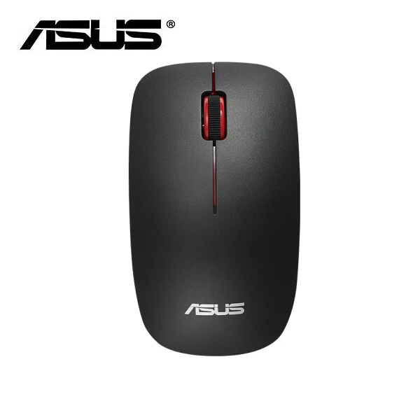 Беспроводная мышь Asus UT220 pro, Беспроводная USB мышь для ноутбука, настольного компьютера, дома, офиса, оптическая мышь Mous - Цвет: Черный