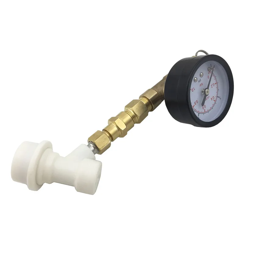 Клапан снижения давления Co2 с зарядным устройством и манометром клапан 0 ~ 15 psi