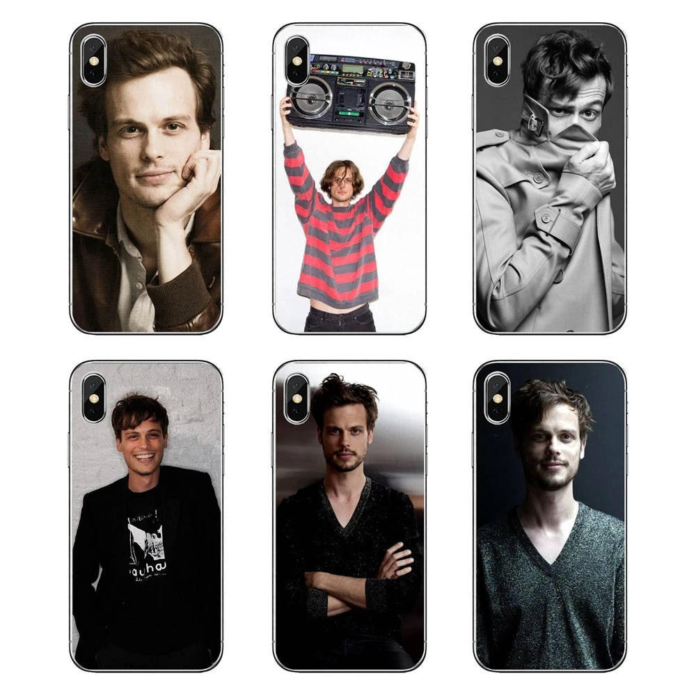 Для samsung Galaxy Note 8 9 S9 S10 A8 A9 Star Lite Plus A6S A9S чехол Matthew Gray Gubler Спенсер Рид в Мыслить как