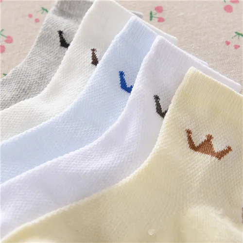 Детские короткие носки, носки из хлопка для мальчиков, детские гольфы menino socken chaussettes, носки с оборками, kniekousen, CLL-116 для малышей, 5 пар/лот