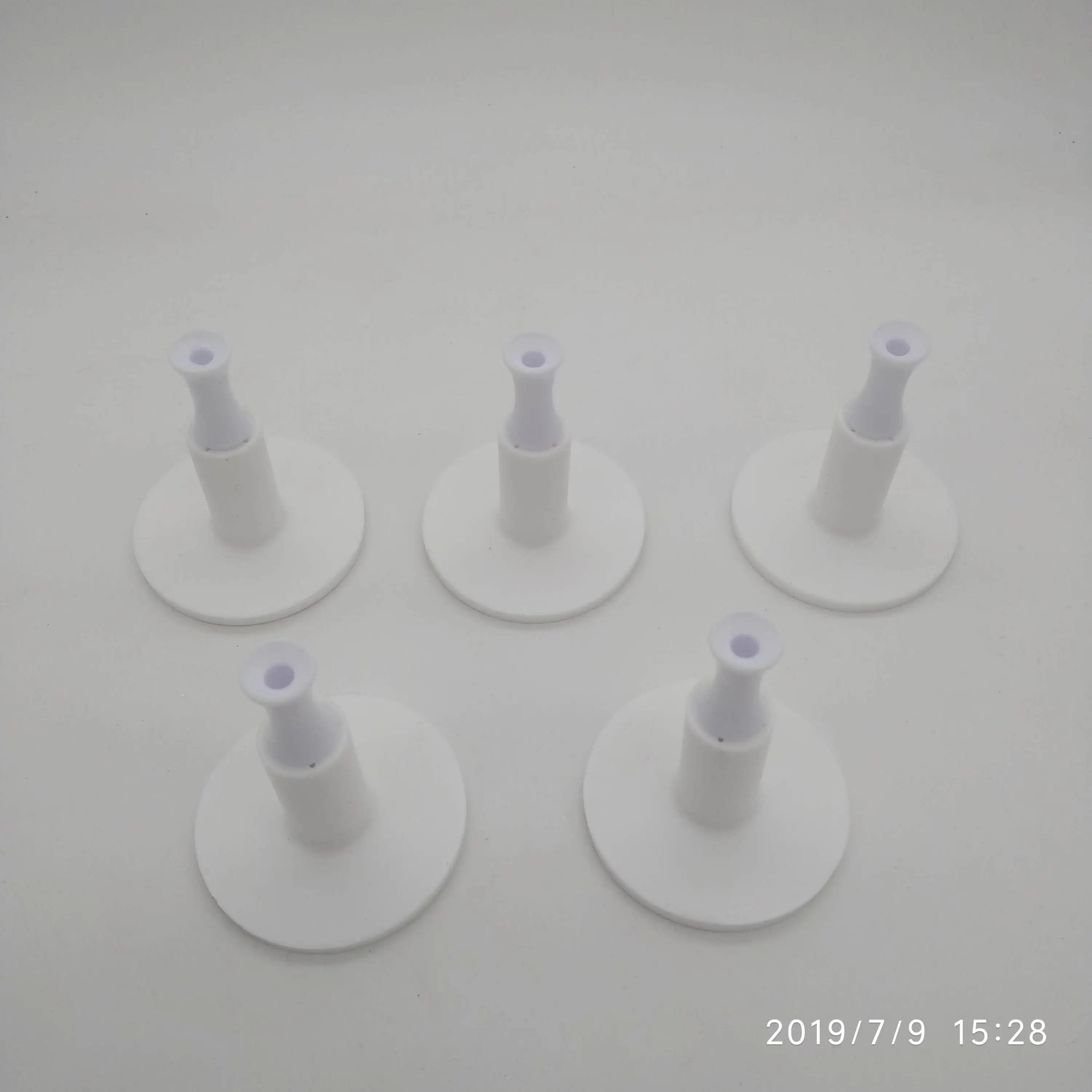 Golf Rubber Tee Driving Range Value 6 Pack for Indoor Outdoor Practice Mat Tee Adaptor Size 1.5’’ 2.0’’ with Free 6pcs Castle Te