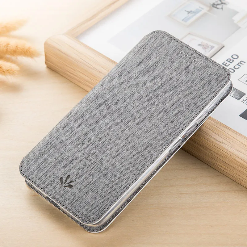 Grey Магнитный адсорбционный кожаный флип-чехол для Nokia 8,1(X7), чехол, прозрачный мягкий силиконовый чехол для Nokia X7, слот для карт, кошелек, чехол - Цвет: Grey