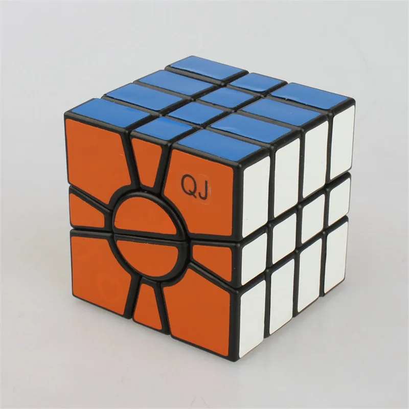 4-Слои супер SQ1 Magic, Кубик Рубика, квадратный-1 куб головоломка игры Профессиональный Скорость Развивающие игрушки для детей