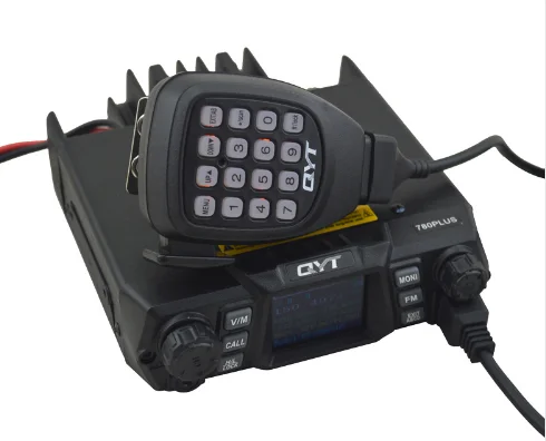 100% Оригинальные QYT мобильный радиотелефон KT-780PLUS УКВ 136-174 мГц 100 Вт Walkie Talkie автомобиль мобильного радио