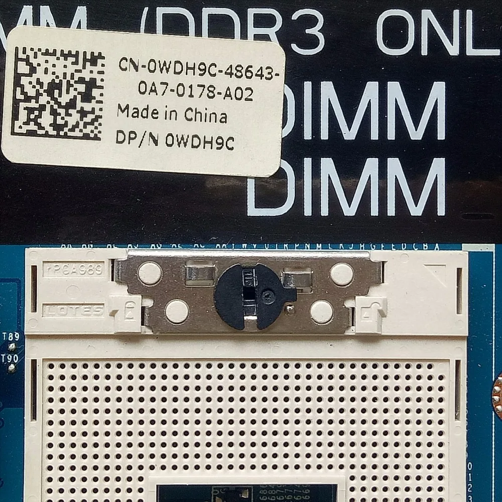 Отлично подходит для материнской платы ноутбука DELL XPS 1645 1647 PWB Y509R PM55 HD 5730/1 ГБ CN 0WDH9C