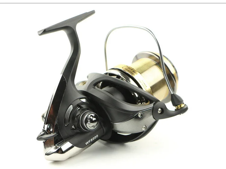 Molinete de Pesca de Fibra de Carbono Fio de Metal Yumoshi Carpa Longo Fundição Reel Pesca Copo Balancim 3 Tipos 10bb Wf4000-9000 5.1: 1 17 Fibra De Carbono 5.1: 1 carpa Longo
