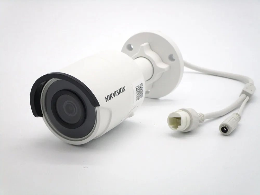 Hikvision 4MP ИК Мини Пуля ip камера DS-2CD2043G0-I(DS-2CD2042WD-I), P2P CCTV камера POE, 1080P 8 шт./лот DHL