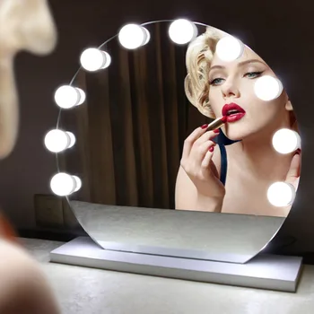

LED Vanity light Dimmable Makeup Vanity lamp 110V 220V Dressing Table Bathroom Mirror light Touch Control,Power Supply,No mirror