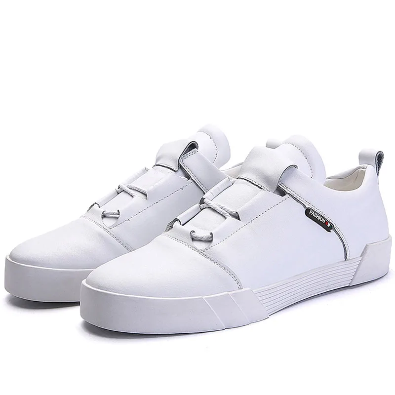 

Spring 2019 Flat With Casual Shoes Man Brand Genuine Leather Sport Shoes Man Brand Athletic Walking Fashion Sneakers For Male