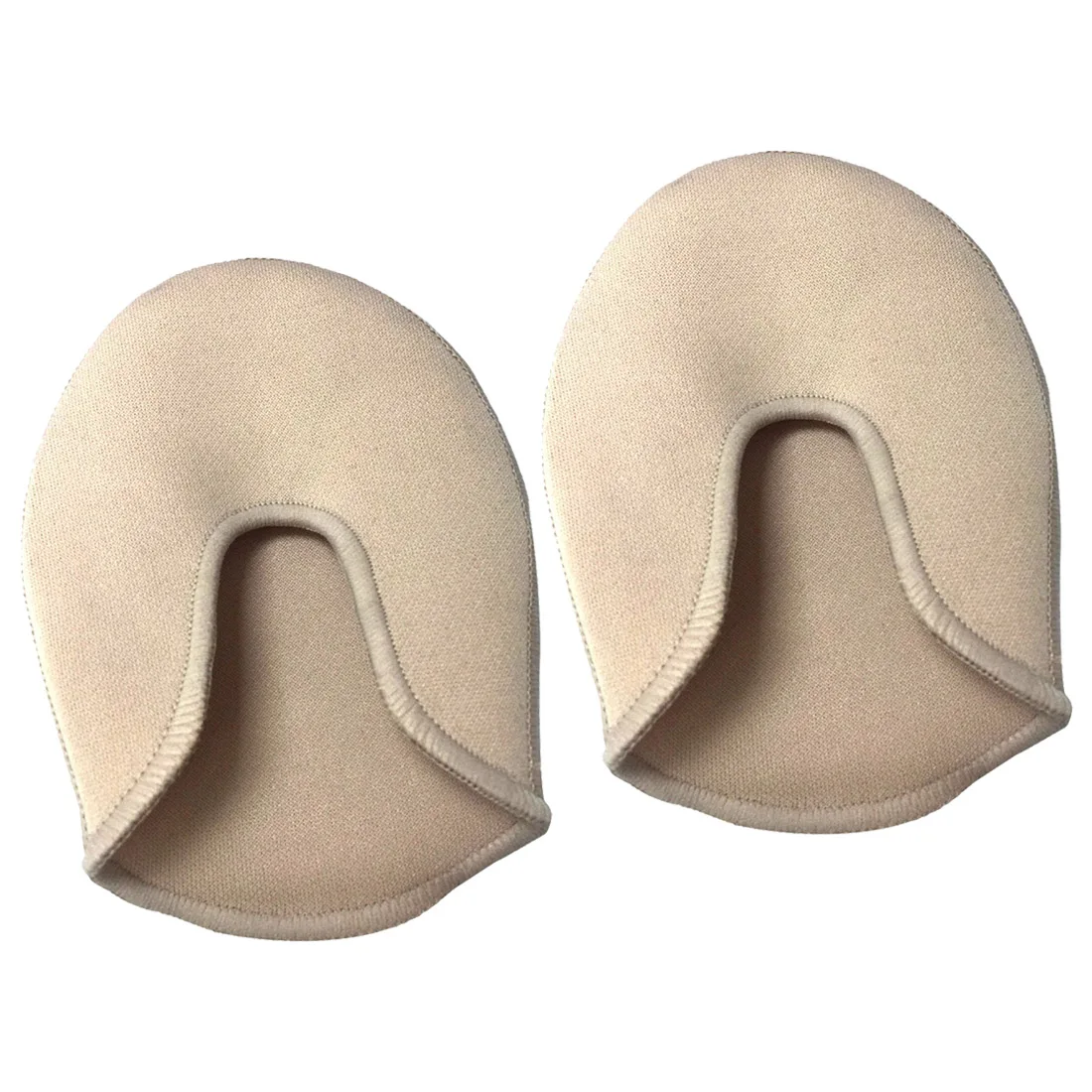 1 Pair of Elastic knit fabric Ballet shoes Toe Pad Toe Caps Protective ...