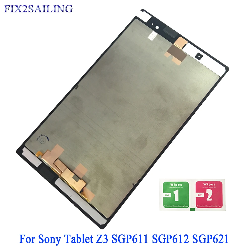 

For Sony Xperia Tablet Z3 SGP611 SGP612 SGP621 LCD Display Touch Screen Digitizer Panel Assembly Replacement