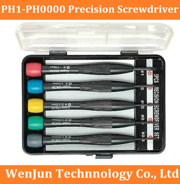 

Free shipping Imported all Phillips precision screwdriver set for mobile phone ,watch, notebook ,minimum PH0000