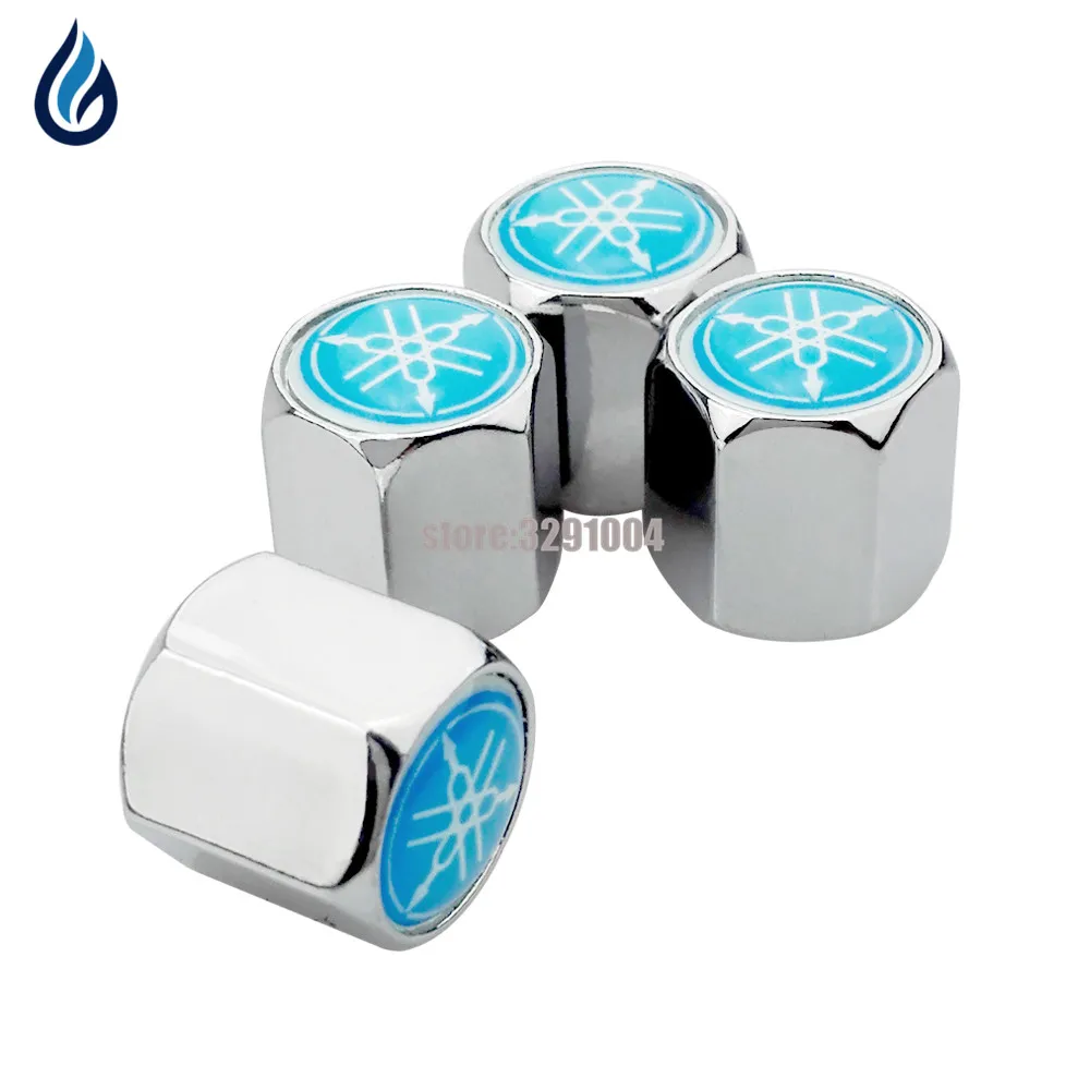 

For Yamaha R1 R3 R25 Mt-09 Mt07 Fazer Fz6 Xj6 R15 TMAX YS125 XTZ125 IB E8 Rxv YBR125 YBR250 XT600 Car Wheel Tire Valve Cap Cover