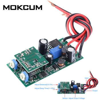 

5.8G DC 3.3V-12V Microwave Radar Sensor Module 3.3V Output Switch Controller Radar body sensor switch module