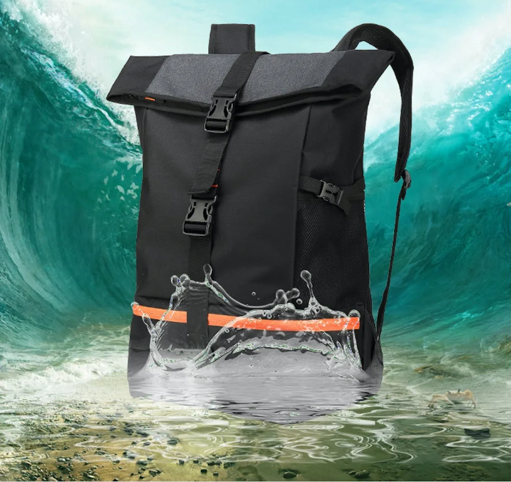 

Men's Motorcycle Waterproof Backpack Helmet Bag Super Capacity