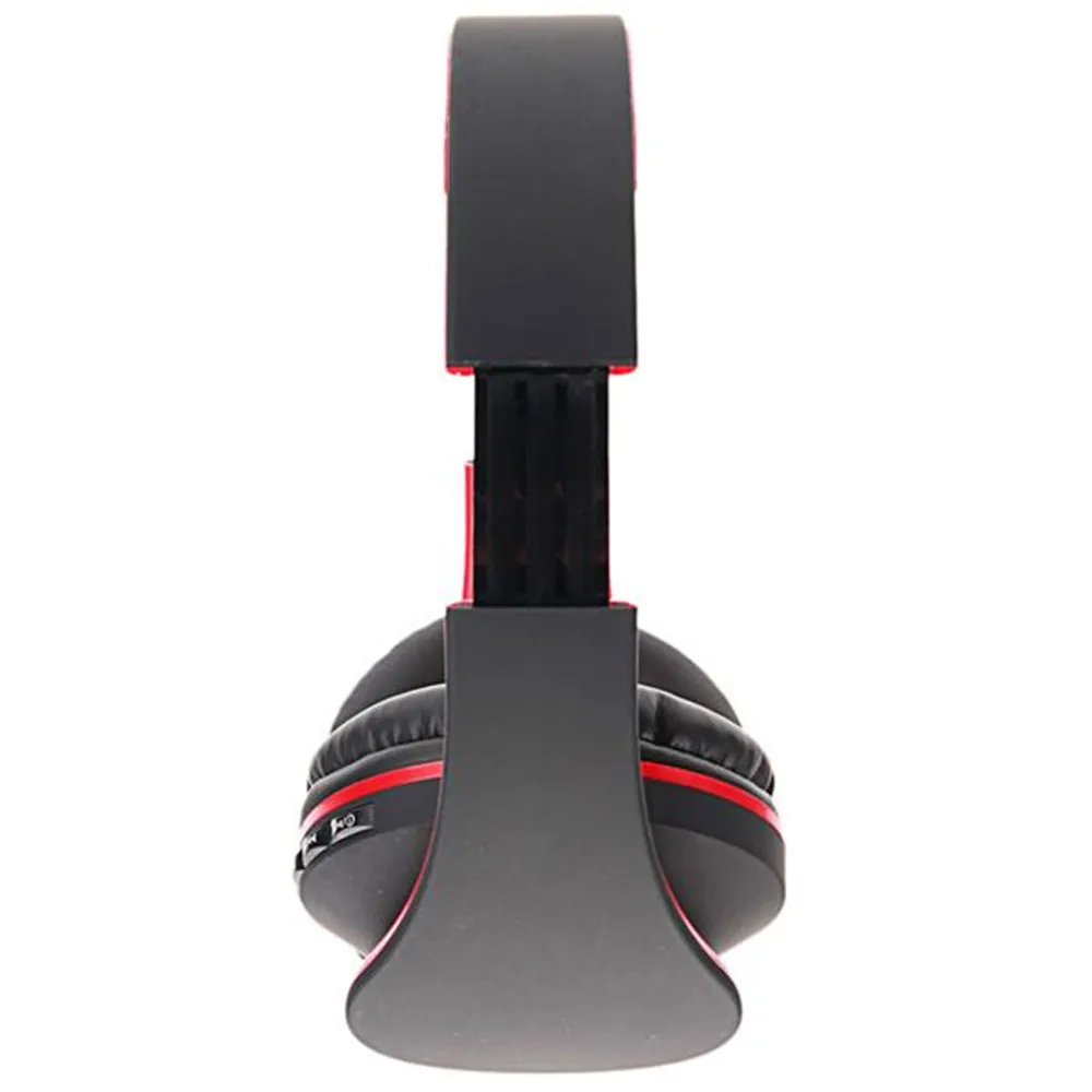 

4 Colors Available HY-811 Foldable FM Stereo MP3 Player Wired Bluetooth Headset Foldable Headphone Headset For Video Games Red