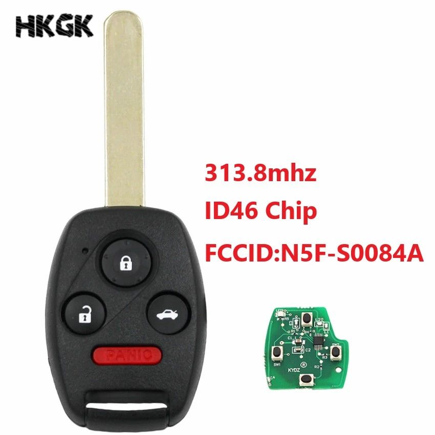 3-1-Buttons-Remote-Key-Fob-4-Buttons-313-8MHZ-ID46-Chip-for-Honda-Pilot-2009 (1)