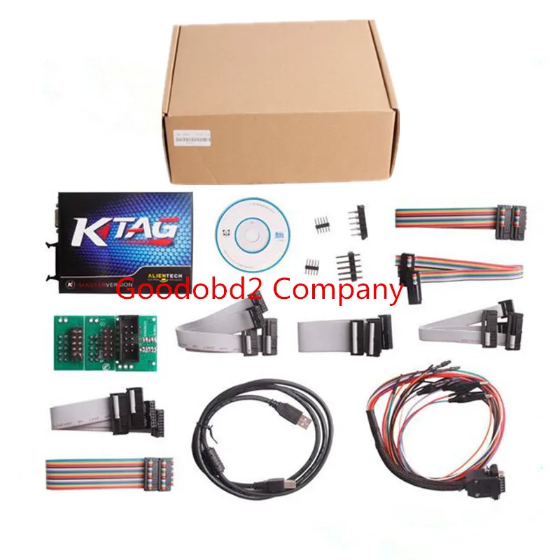Инструмент для программирования KTAG K TAG ECU V2 100% J Tag совместимый с Авто Prog Tool Master