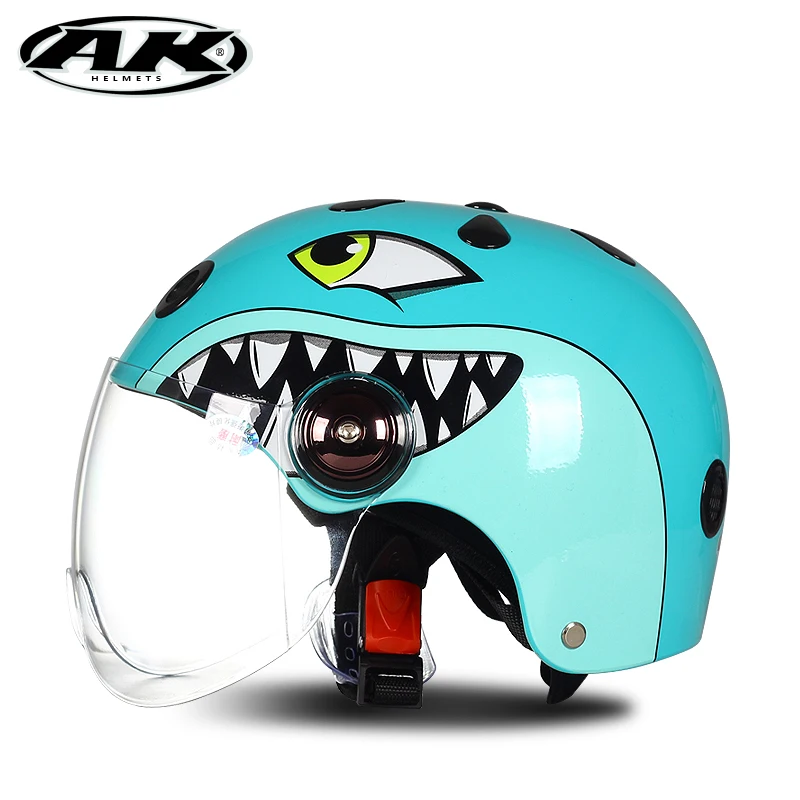 Детские мотоциклетные шлемы для катания на велосипеде, детские велосипедные шлемы, плотные велосипедные шлемы - Цвет: a1