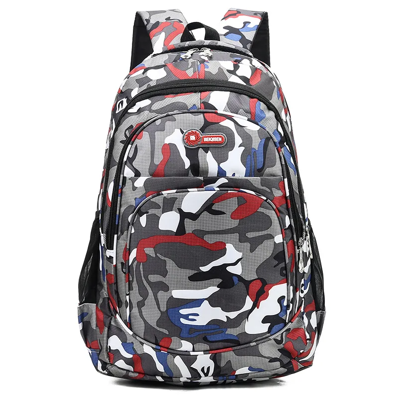 #*Cheap Children School bags for Boys Girls Waterproof Camouflage schoolbag Primary Backpack Kids Book Bags Children Backpack sac enfant