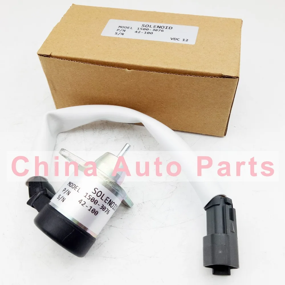 

New Fuel Shutoff Stop Solenoid Valve for 42-100 1500-3076 Thermo King 12V