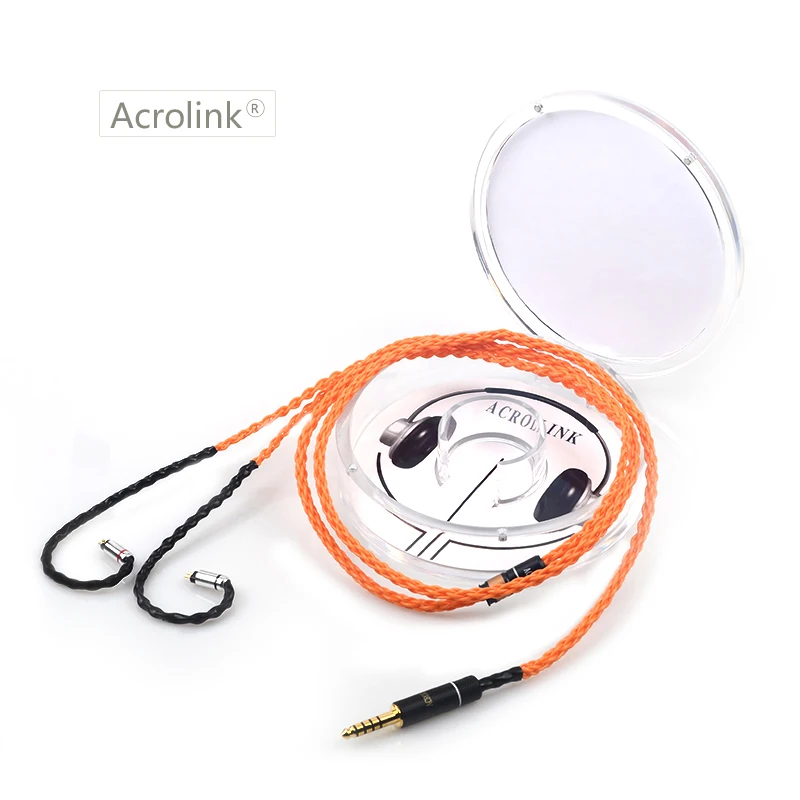Acrolink 2,5/3,5/4,4 мм/i Телефон медь наушники с покрытием обновление проводные наушники кабель WESTON TFZ 1964 W4R UM3X ES3 ES5 cm0.78 кабель