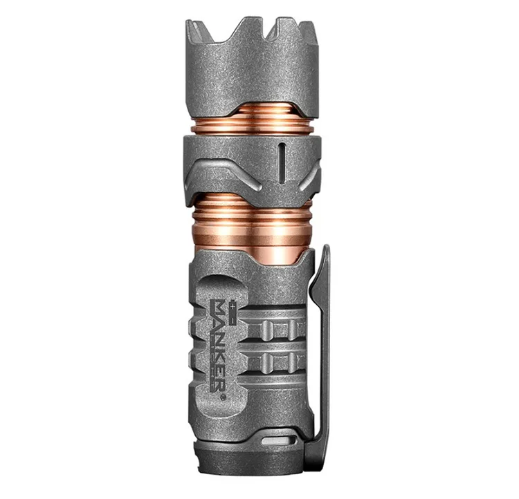 Manker Timeback II 2200 люмен Спиннер титановый фонарик 4x CREE XPG3 светодиодный фонарь