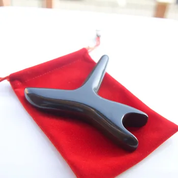 

Xuan Huang acupuncture point pen Bian T Stone Dial Needle GuaSha Massage Scrape Therapy Health Cure Acupuncture Stick Beauty Bar