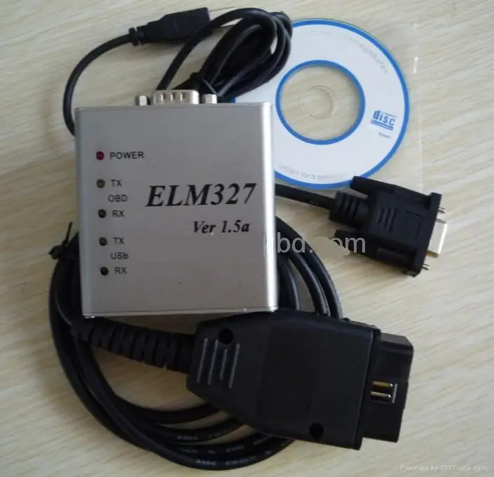 ELM327 металлическая коробка V1.5a ELM 327 USB CAN-BUS автоматический диагностический инструмент для сканирования Поддержка всех автомобилей OBDII