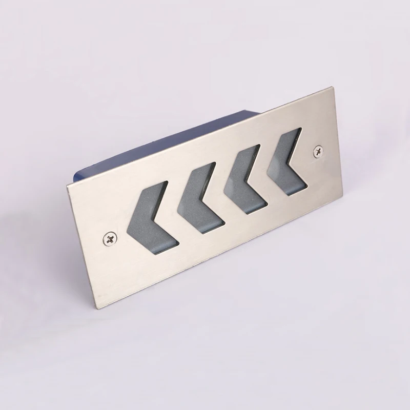 Rectangular LED underground light embedded indoor outdoor waterproof for Corridor Corner Step Stairs lighting (3)