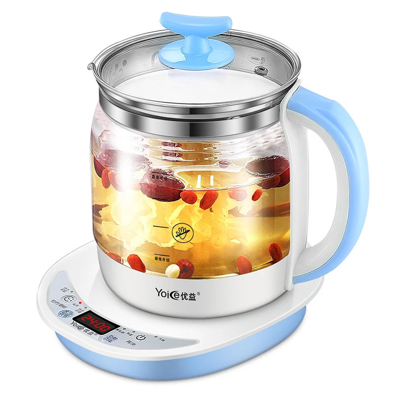 Home Office Health Pots Automatic Thickening Glass Boiling Pot Multi functional Health Kettle