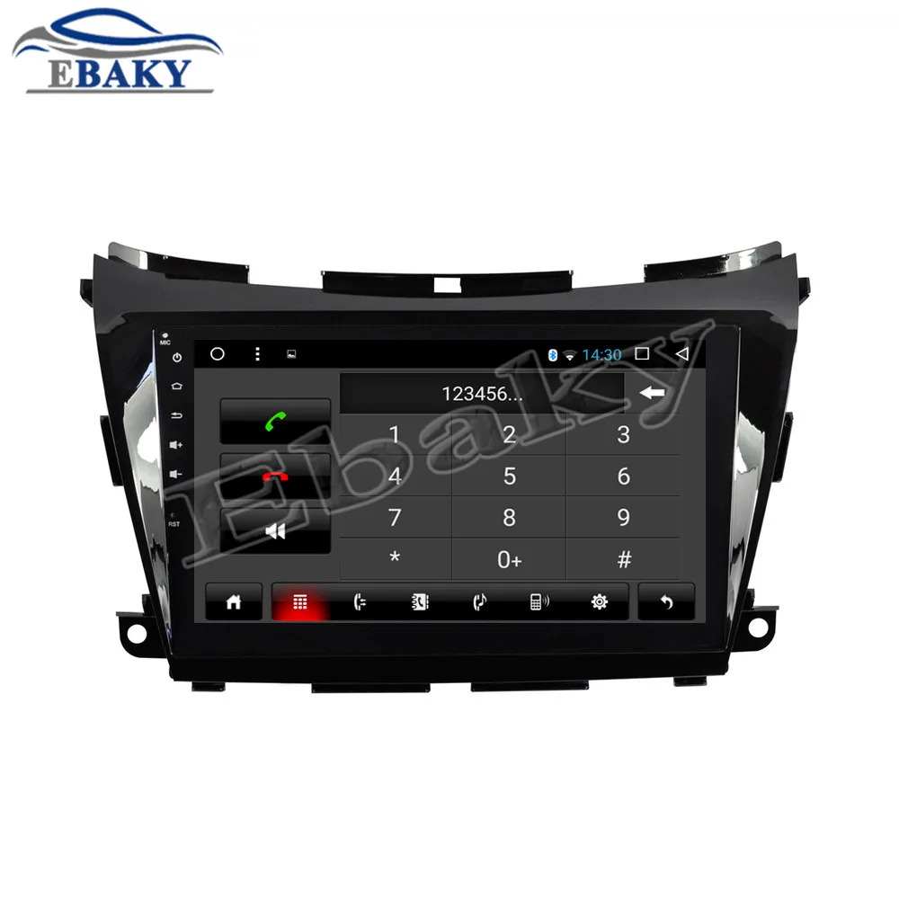 Best NaviTopia 10.1inch Octa Core Android 7.1 8.1 Car DVD GPS Navigation for Nissan Murano 2015 Auto Multimedia Radio Stereo 15
