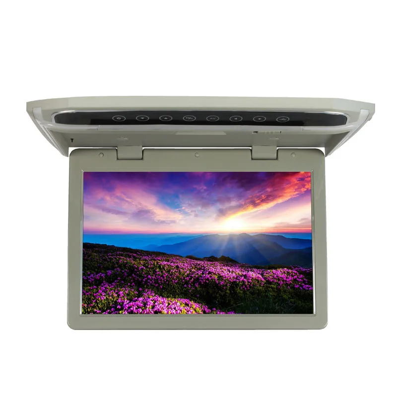 

12.1 inch Slim Dedign Roof Mount Monitor,HDMI Input,LED Technology,HD Resolution,Blue Ambience Light,AV Input 3 Colors SH1218