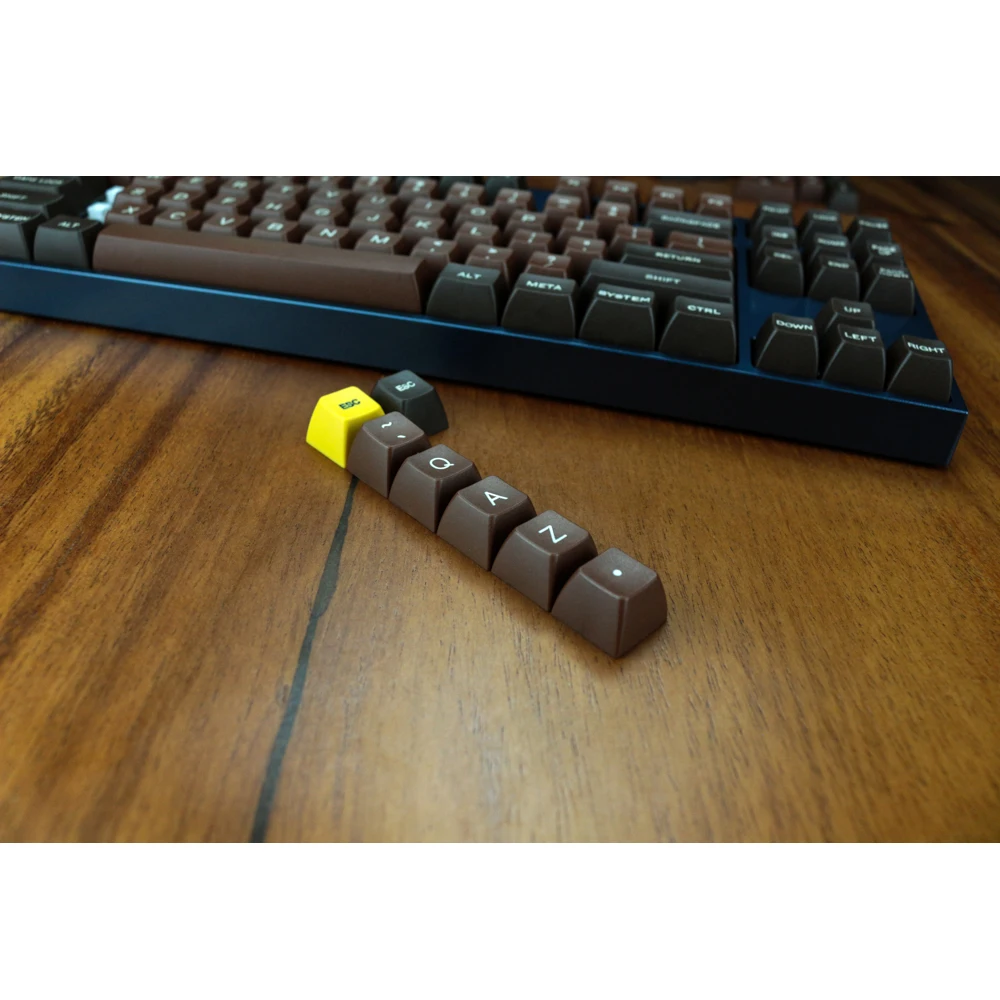 МП шоколадная раскраска 123 клавиш SA PBT Keycap Fonts Keycap Cherry MX switch keycaps для проводной USB механической игровой клавиатуры