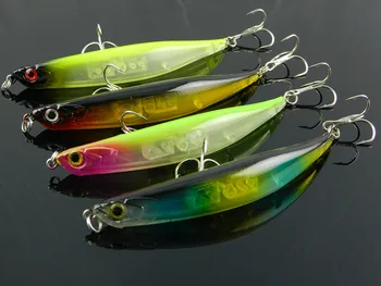 

new arrival 20PCS Minnow plastic fishing lures named dying minnow hard bait fish 11.5CM 11.8G 6# hooks bent fishing bait