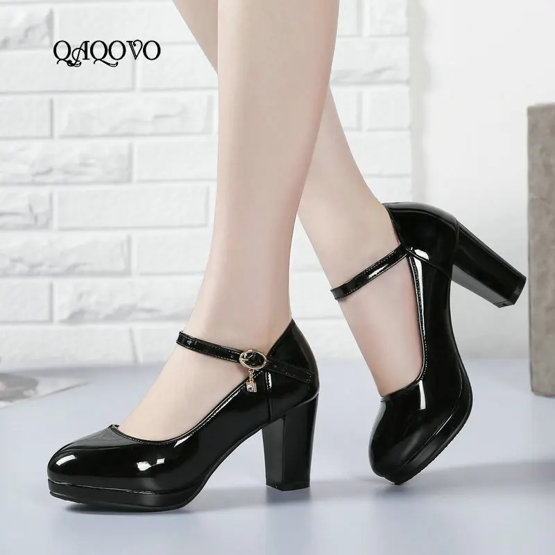 mary jane patent heels