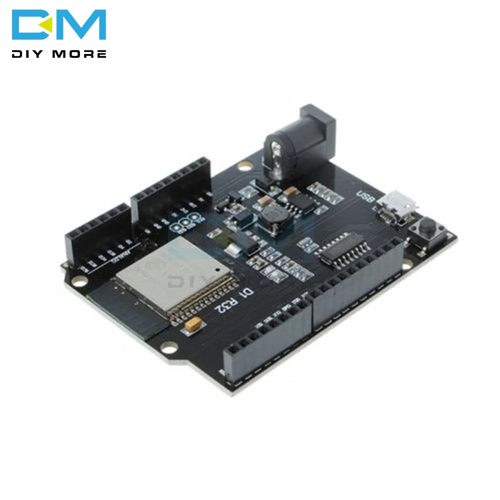 Для Wemos D1 Mini для Arduino UNO R3 D1 R32 ESP32 wifi беспроводной Bluetooth макетная плата CH340 4M Memory One