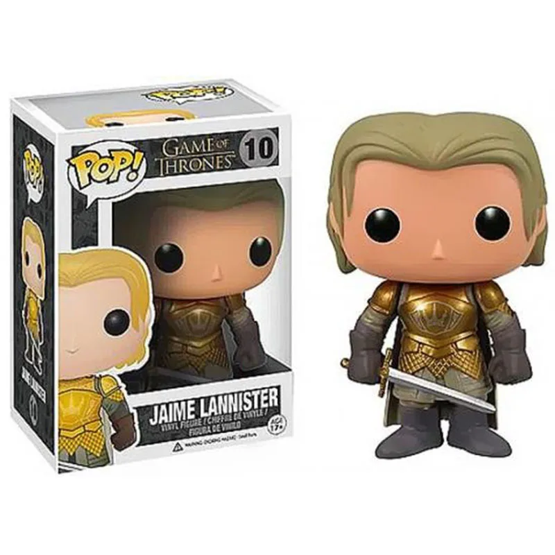 

Funko Pop Game of Thrones JAIME LANNISTER #10 Vinyl Figure Dolls game of thrones action figure toys birthday gifts for children