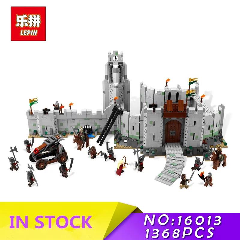 

in stock 16013 Lepin Blocks Lord of the Rings Series Battle Of Helm' Deep Model Building Blocks Bricks Mini Toys for Children