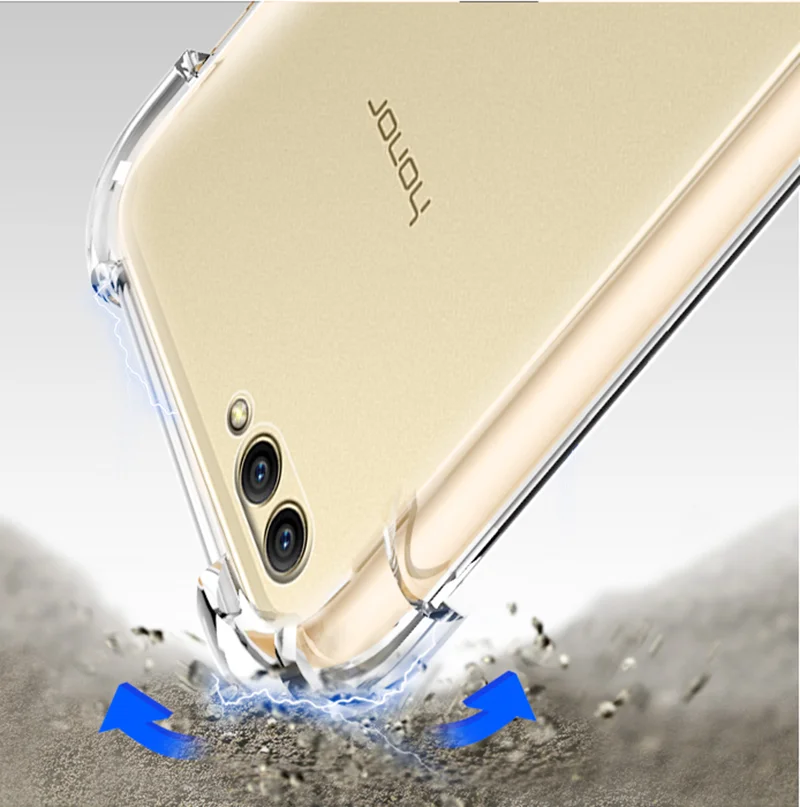 

Soft Silicon Clear Airbag Cover For Huawei Honor View 10 6A 6X 7A 7X Y9 2018 P8 P9 P10 Plus P20 Pro Mate 8 9 10 20 Lite Pro Case
