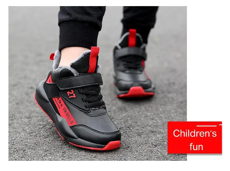 DOGEEK/модные детские ботинки для мальчиков; сезон осень-зима; новые удобные ботинки ручной работы для девочек; Кожаные Ботинки Martin для мальчиков; детская обувь